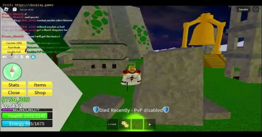 So erhalten Sie Instinkt in Blox Fruits