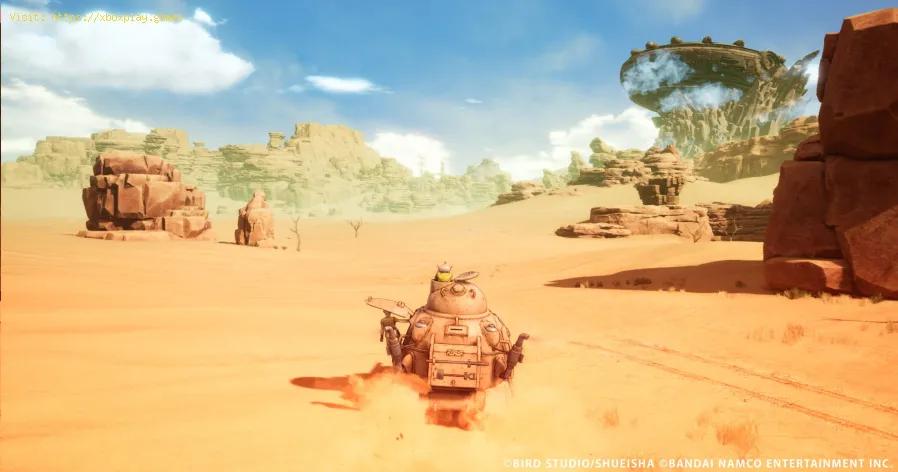 Sand Land: How to climb hills