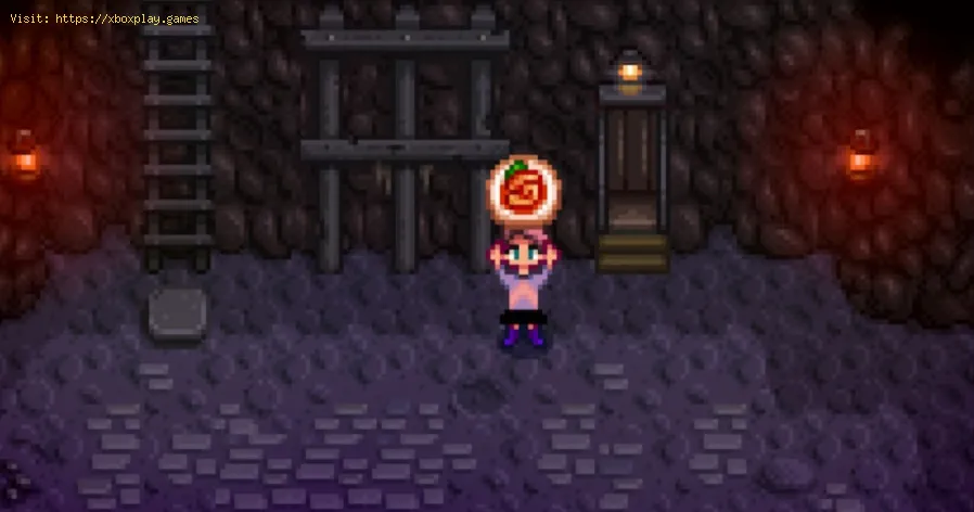 Stardew Valley: emplacement de la carotte des cavernes