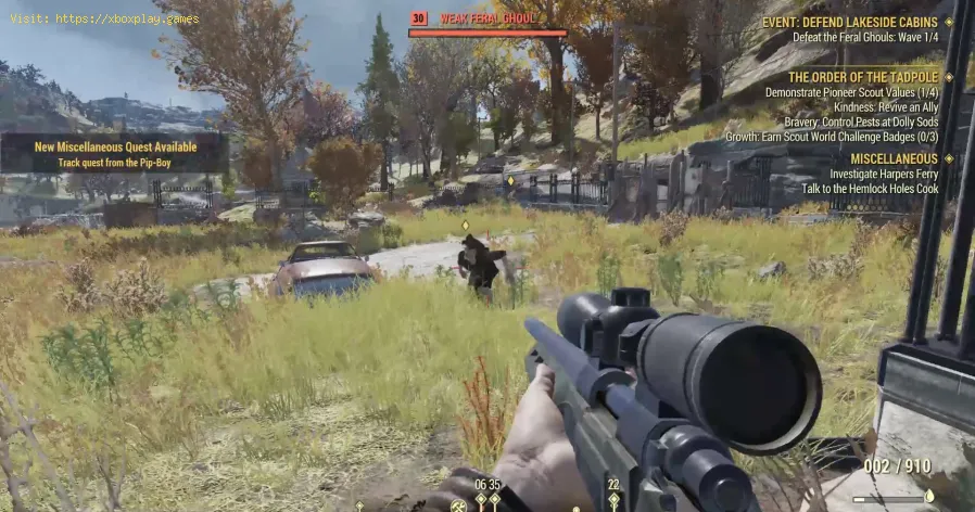 Fallout 76: Guida al controllo dei parassiti delle zolle di Dolly