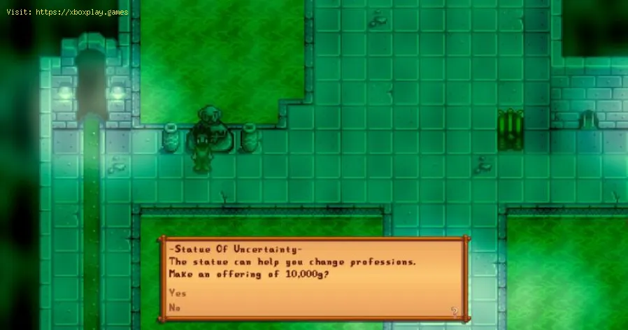 Wechseln Sie den Beruf in Stardew Valley