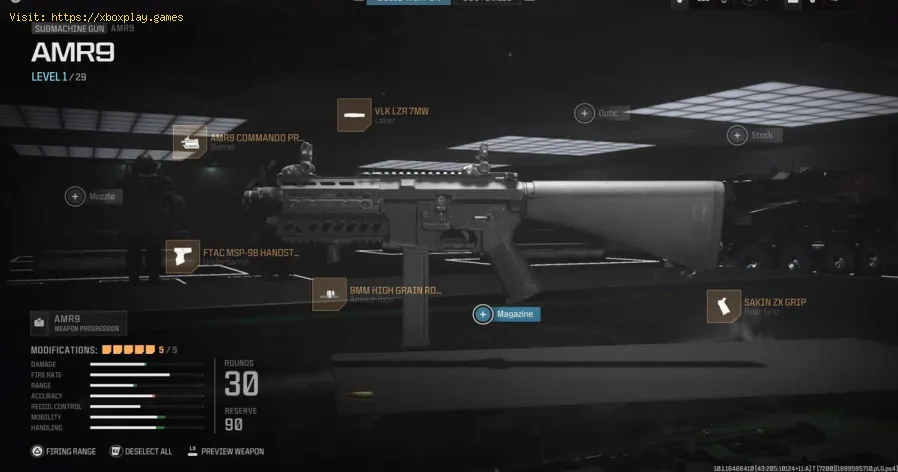 Miglior equipaggiamento AMR9 per Warzone Stagione 4