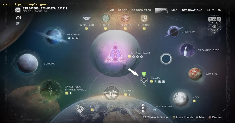 Échanger des engrammes d'écho dans Destiny 2