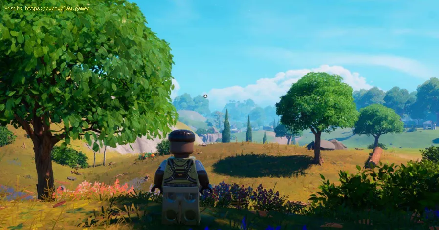 encontrar enemigos de la tormenta salvaje en LEGO Fortnite
