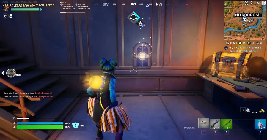 complete a missão da história do Nitrodrome em Fortnite