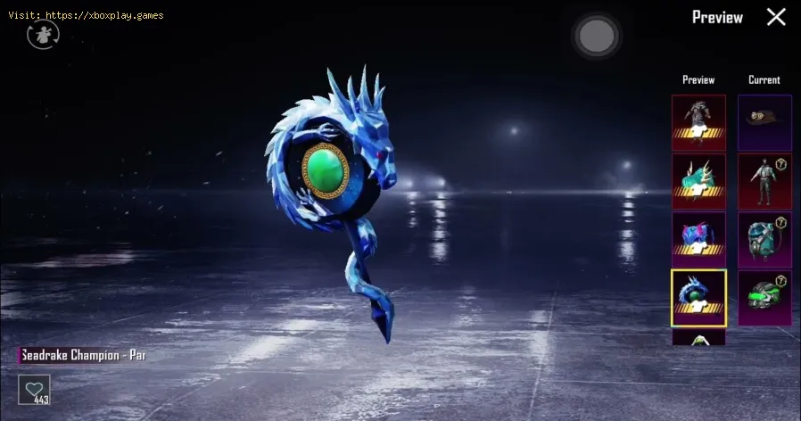 get Seadrake Champion set in PUBG Mobile