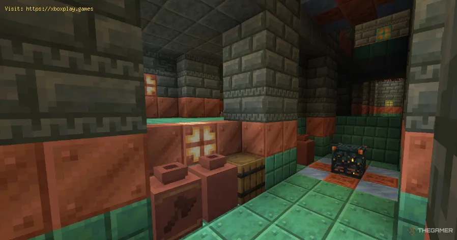 Rocken mit dem Steinmetz-Rezept in Minecraft