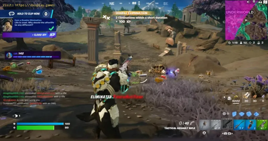 Fortnite: Como ganhar uma Eliminação Dupla?