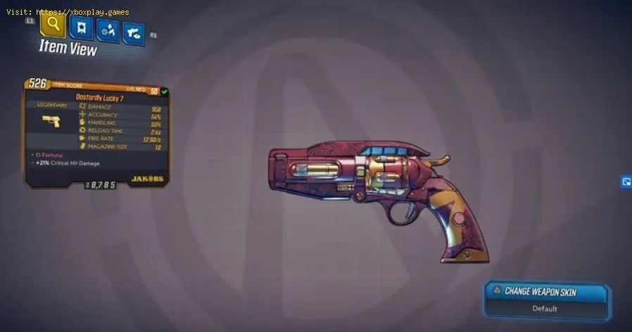 Borderlands 3 Moxxi's Heist: où trouver le pistolet Lucky 7