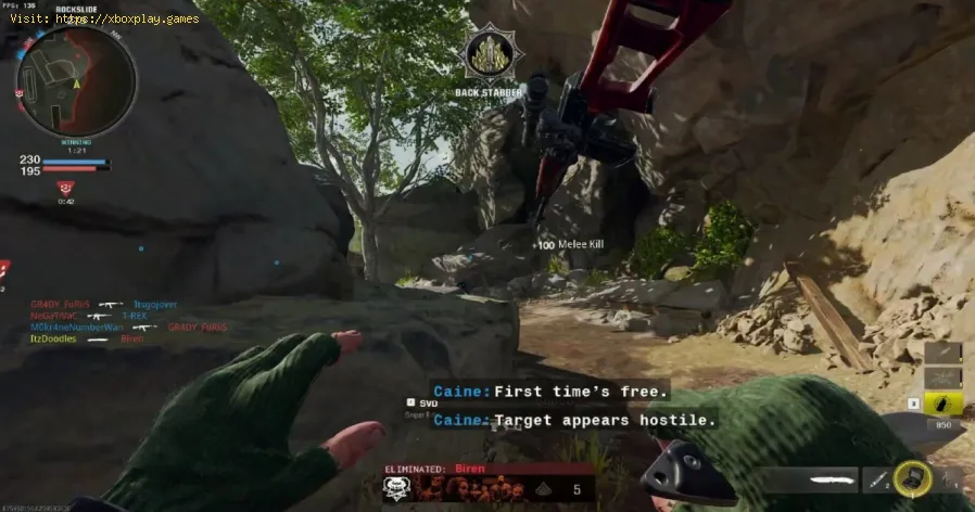 Black Ops 6: How to use the Knife