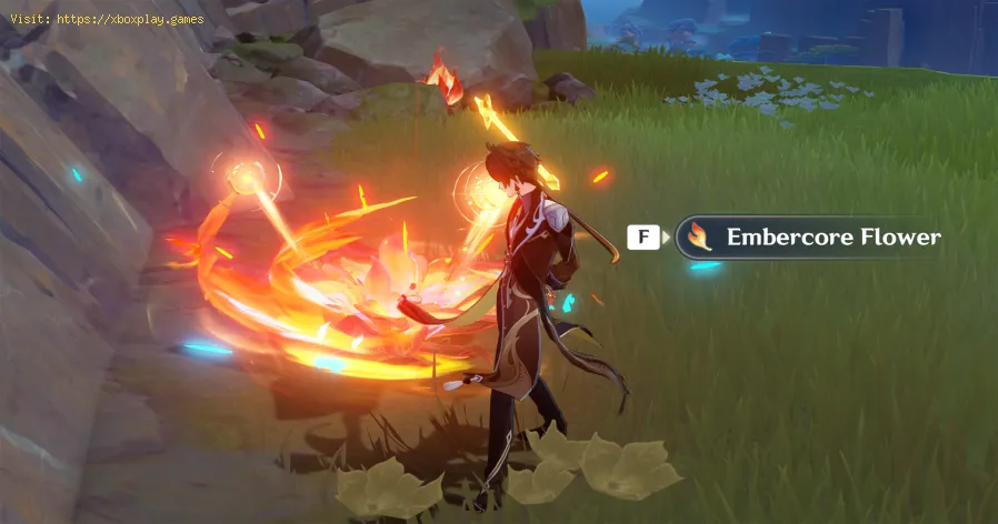 Genshin Impact: Embercore Flower Locations