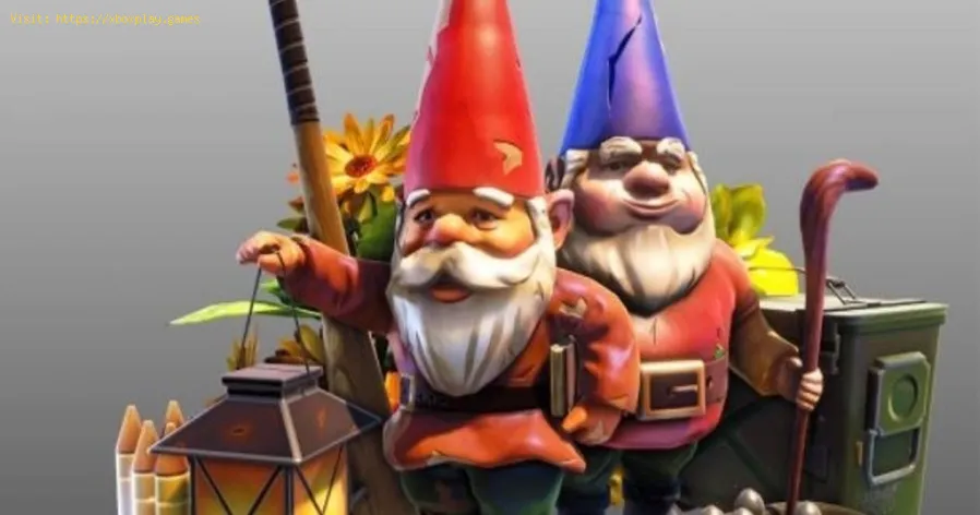 Fortnite: procurar um gnomo escondido entre a carpintaria de Lodjam