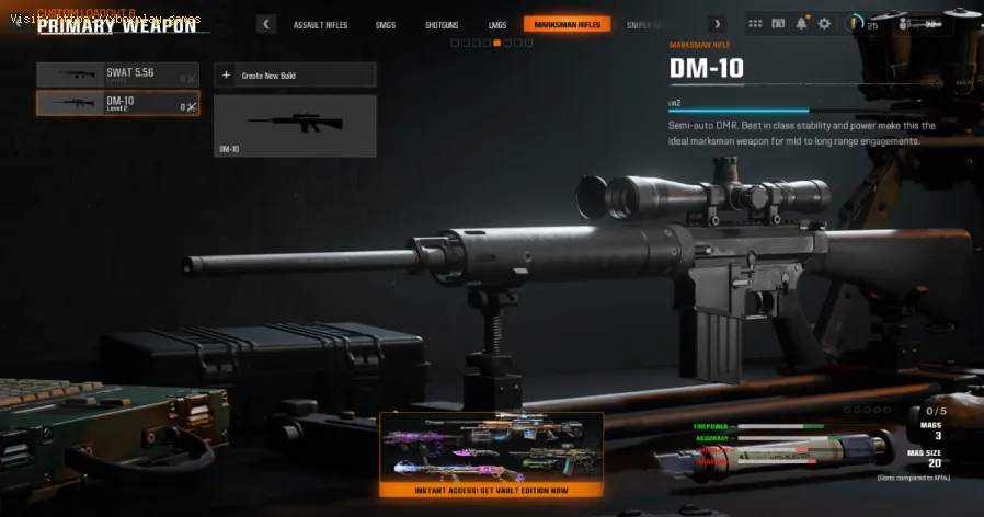 Black Ops 6 Beta : Meilleur équipement Tanto .22