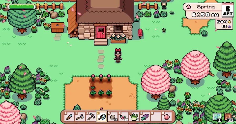 Fields of Mistria: Come catturare un pesce arciere