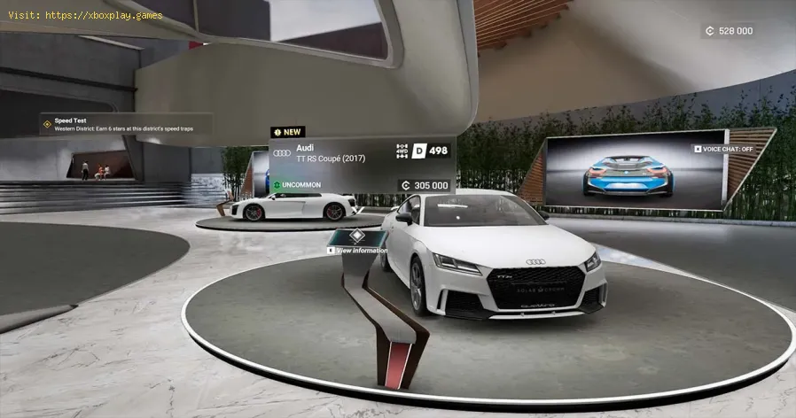 Test Drive Unlimited Solar Crown: change difficulty