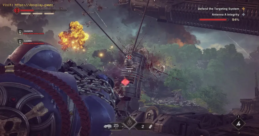 Warhammer 40K Space Marine 2: Use The Grenade Launcher