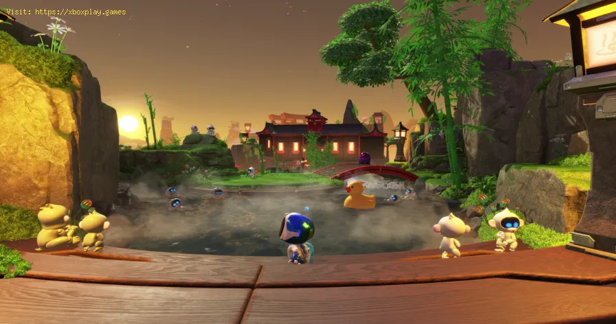 Astro Bot: unlock Bathhouse Battle Lost Galaxy