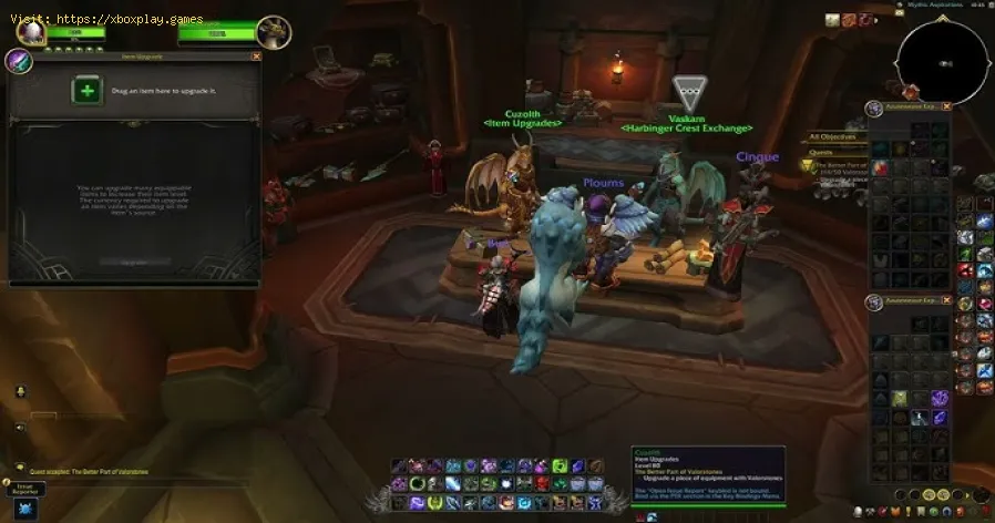 WoW The War Within: Get Enchanted Harbinger Crests
