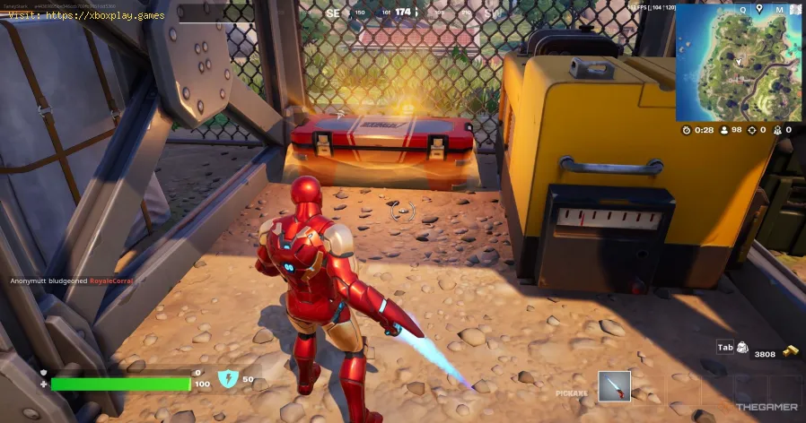 Fortnite : Comment trouver les coffres industriels Stark