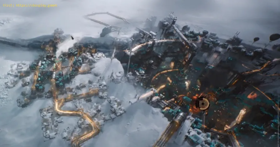 Frostpunk 2: Estoque de alimentos para o apagão
