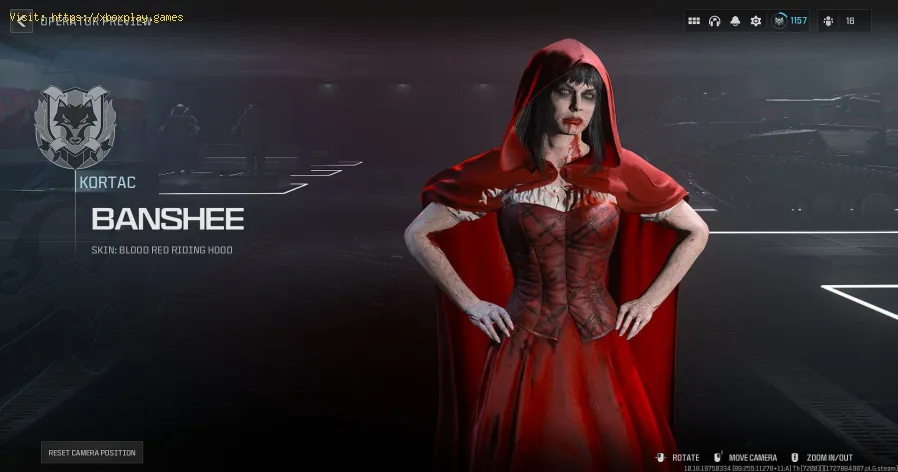get Blood Red Riding Hood skin in MW3 and Warzone
