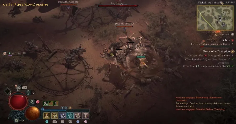 Diablo 4: Find the Kichuk Stronghold
