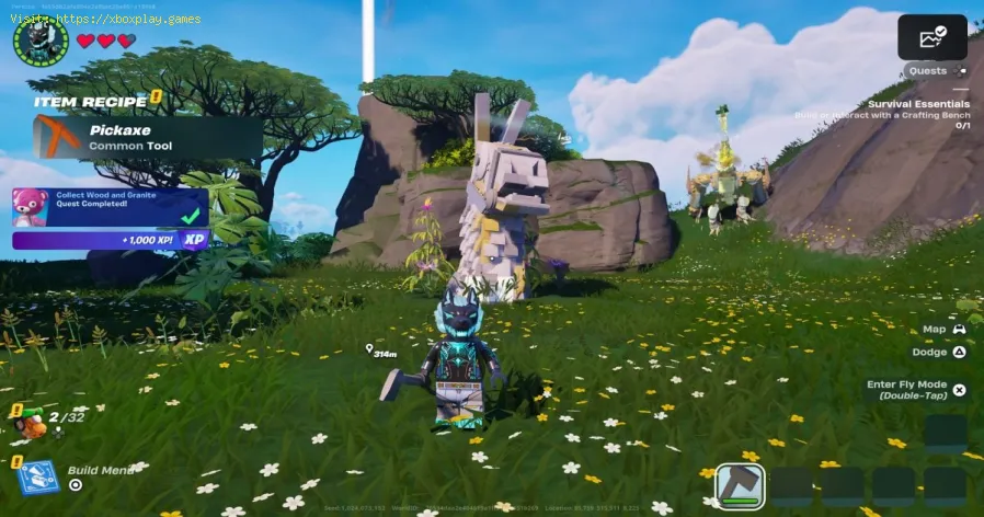 LEGO Fortnite : Comment visiter une île de Fish Stick