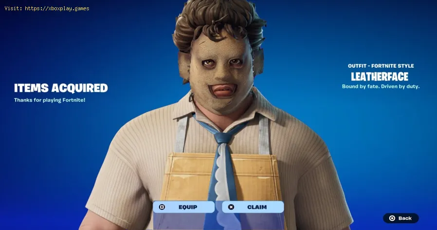 Fortnite: Como obter a skin Leatherface