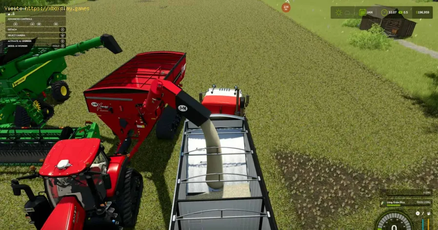 Farming Simulator 25 : activer le mode de construction