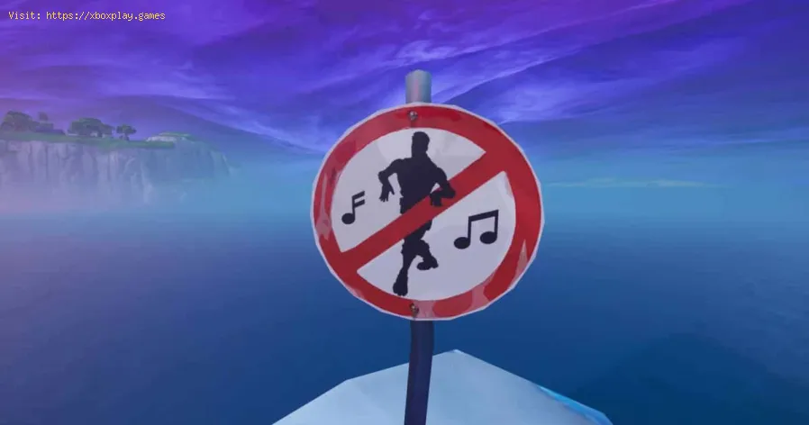 Fortnite: Dónde encontrar el cartel de No Emote