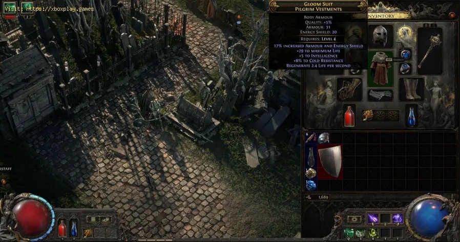 Path of Exile 2: Como identificar equipamentos