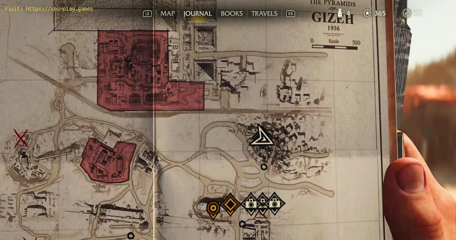 Indiana Jones : emplacement de Knuckle Duster Den