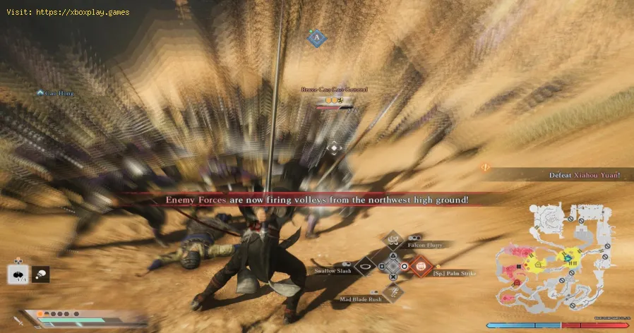 Dynasty Warriors Origins: Romper la fortificación