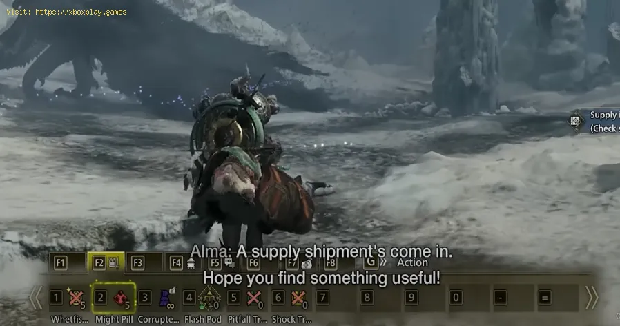Monster Hunter Wilds : Comment utiliser la barre d'objets
