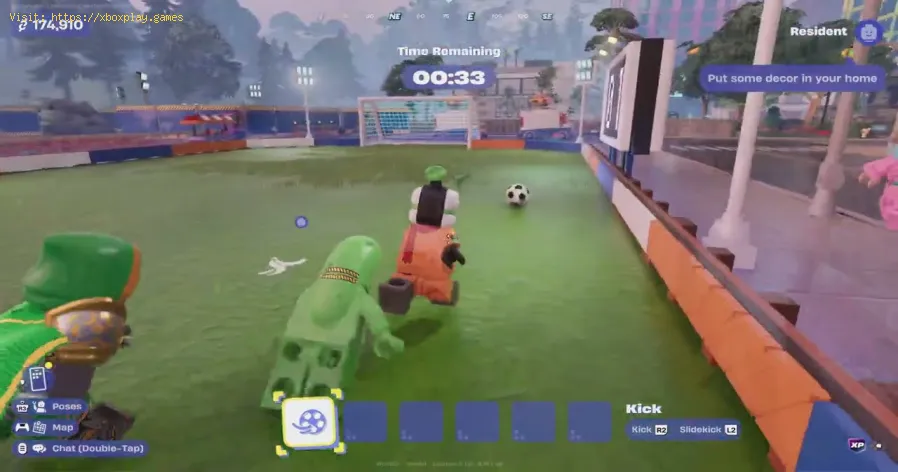 LEGO Fortnite Brick Life: Cómo jugar al fútbol