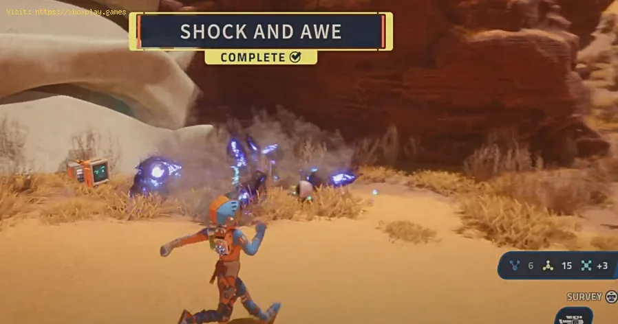 Revenge Of The Savage Planet : Lancez le défi Shock and Awe