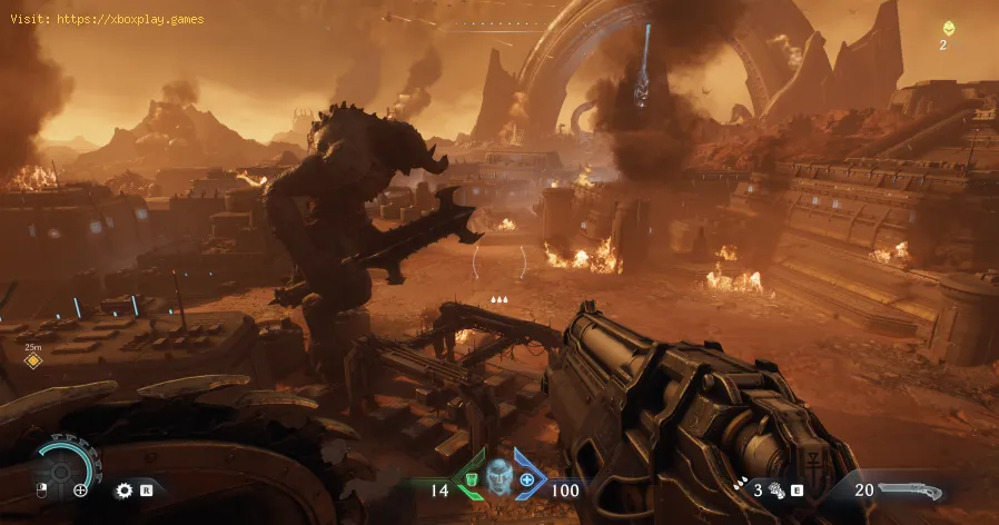 DOOM The Dark Ages: Ouvrez la porte de lave au chapitre 2