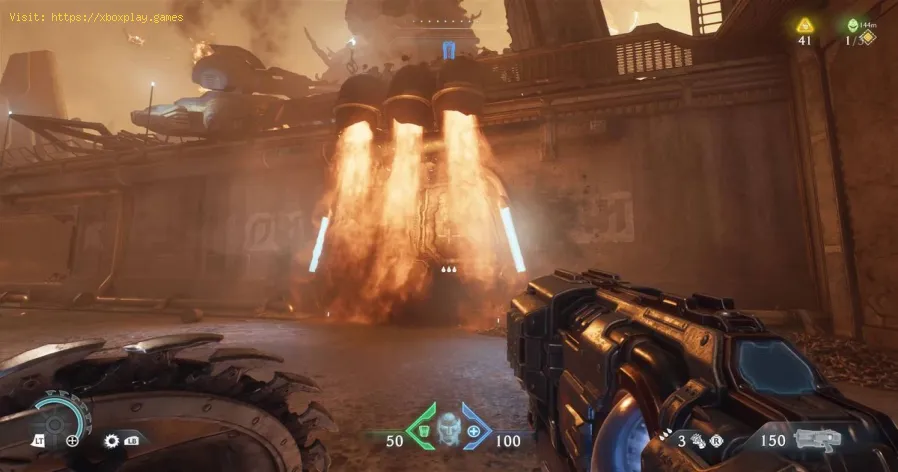 Doom The Dark Ages : open the Hebeth's Flaming door
