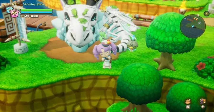 Fantasy Life i: Emplacements des feuilles du désert de West Dryridge