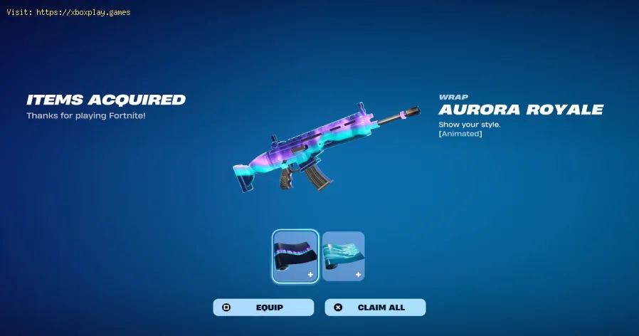 Fortnite: Ottieni il pacchetto Skyline Frosted Wrap gratuito