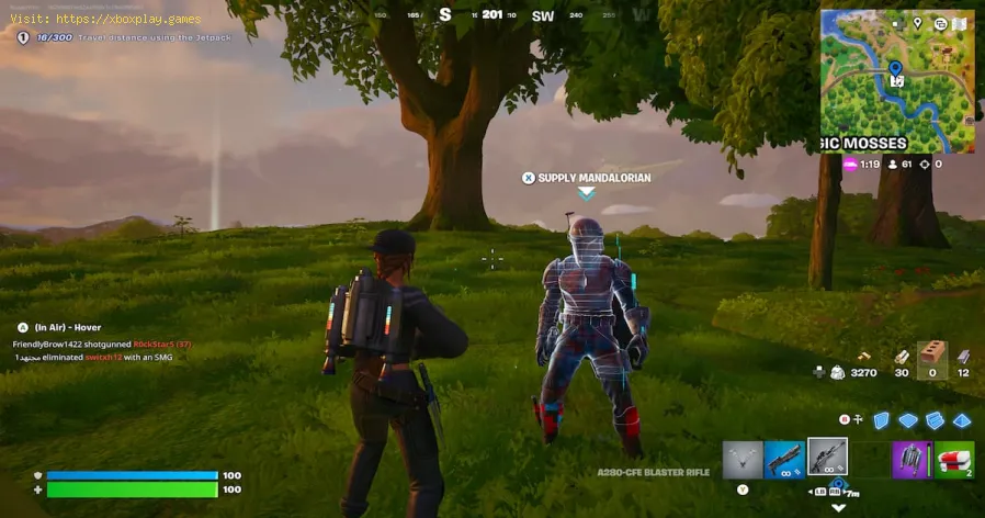 Fortnite: Obtenez le jetpack mandalorien