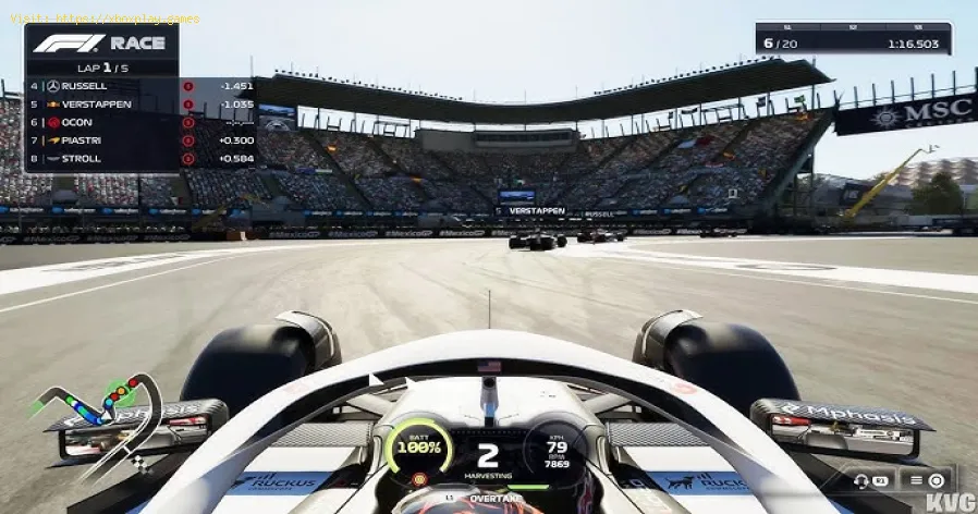 La mejor configuración recomendada de F1 25 para el GP de México