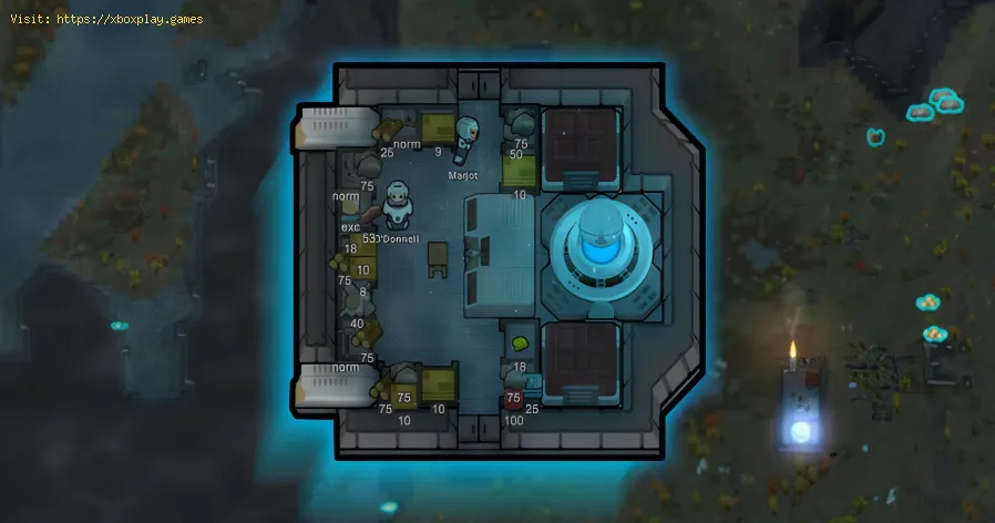 Rimworld Odyssey : Barrières sous vide et combinaisons sous vide