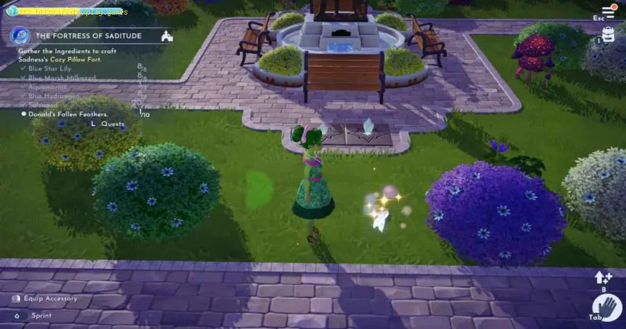 Dreamlight Valley: trova le piume cadute di Paperino