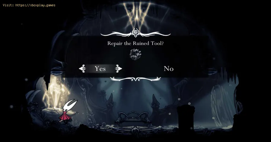 Silksong: Comment utiliser l'outil en ruine