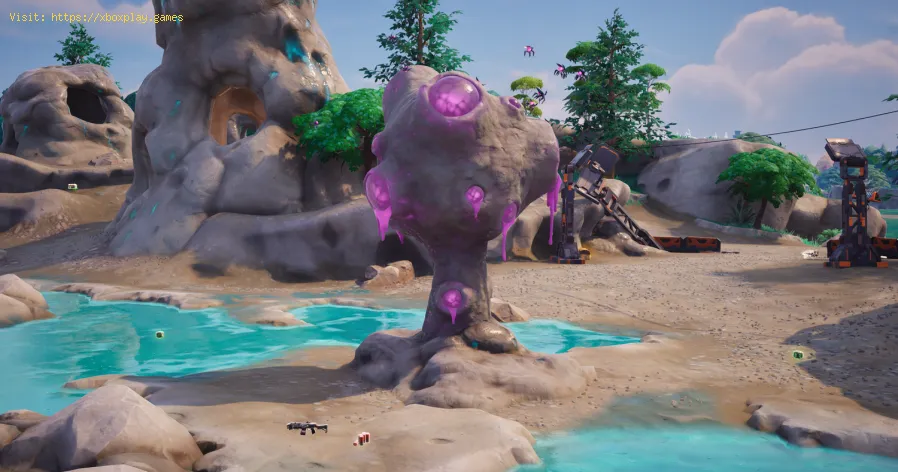 Fortnite : destroy Swarmer Nests to thin out the swarm
