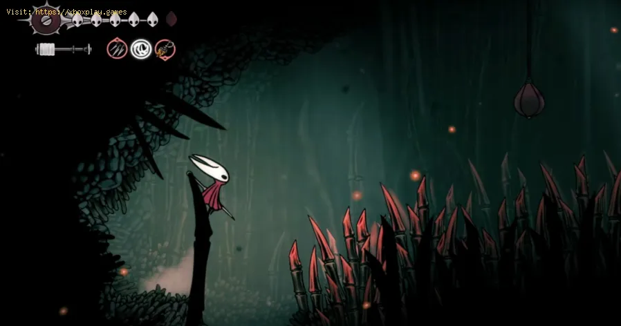 Silksong: Como chegar ao Wisp Thicket