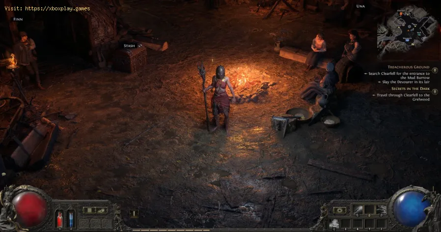Path of Exile 2で渡し守を見つける場所 - Japanese-1