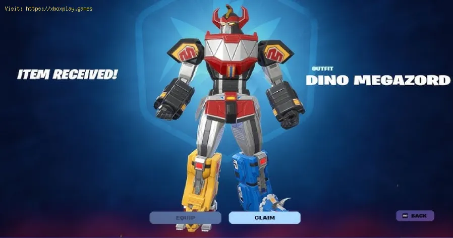 Fortnite: How To Find The Megazord Mythic