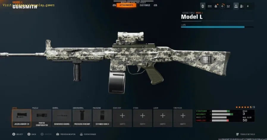 Warzoneに最適なModel Lのロードアウト - Japanese-1